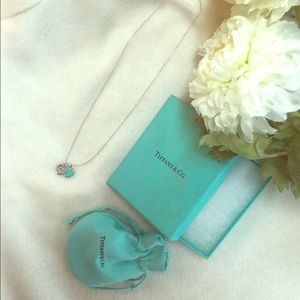 Tiffany & Co Double Heart Tag Pendant